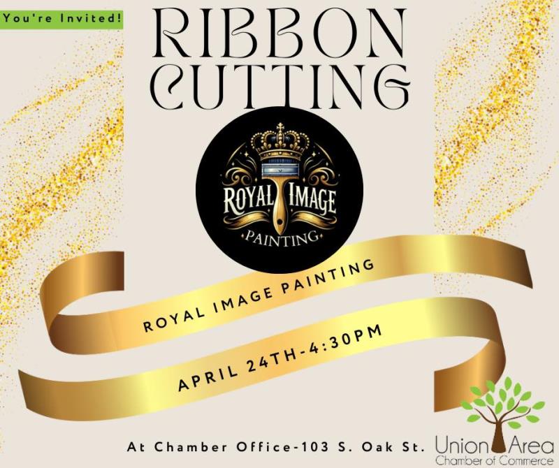 Royal Image Painting Ribbon Cutting Ceremony