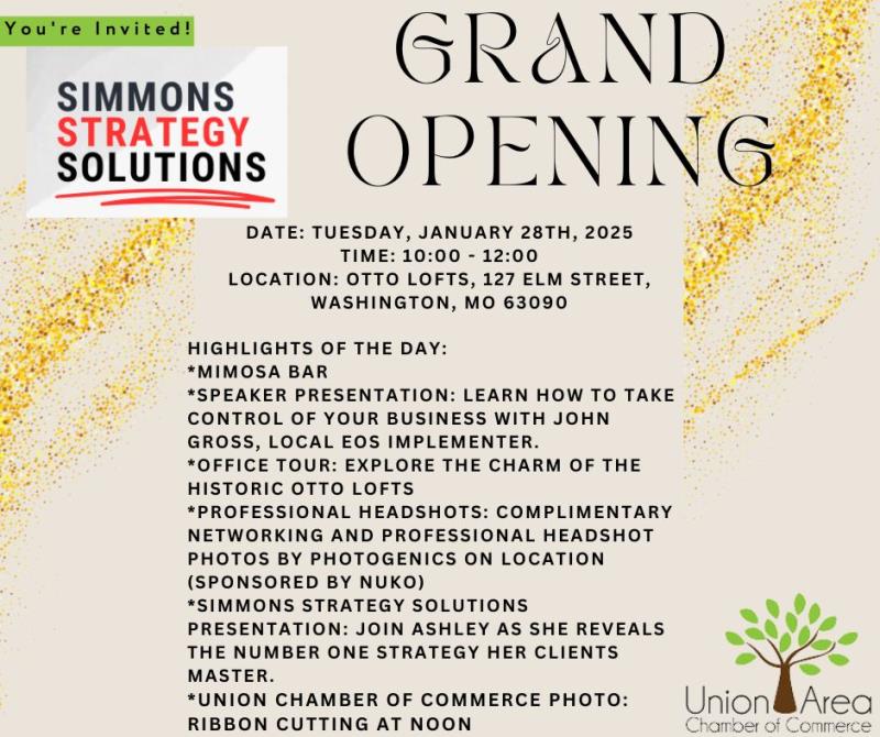 Simmons Strategy Solutions Grand Opening